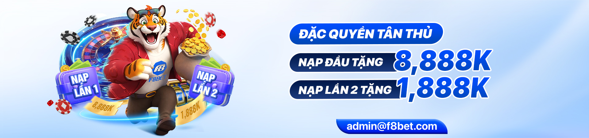 f8bet banner tặng 8888k tân thủ nạp đầu